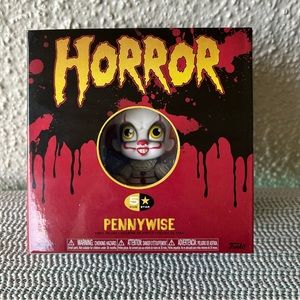 Funko 5 Star Horror IT Pennywise Vinyl Figure NIB